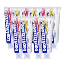 투스노트 수분 치약 바질 레몬 + 자몽 2종, 200g, 5세트