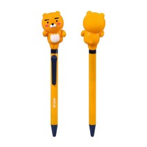카카오프렌즈 라이언 액션 볼펜 1P 0.5mm 수성 필기구, 벨딘 쿠팡 본상품선택, 색상:[색상]본상품