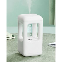 공기청정기 가습기 무중력 워터 드롭 USB 초음파 공기 가습기 안티 중력 공중 부양 청정기 미스트 메이커 에센셜 오일 안개 조명, WHITE, 하나