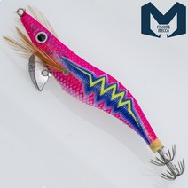 피싱메카 루플라 선더 래틀 에기 2.5호 3.0호 3.5호 무늬오징어 워킹에기, 핑크