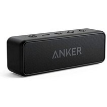 [미국출고] 휴대용 스피커 anker soundcore 2 휴대용 블루투스 스피커 5, 검은 색