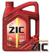 지크 ZIC X3000 10W30 6L/SD5000/MAX/ 엔진오일