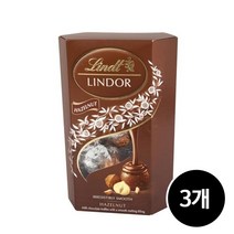 린트 초콜릿 린도볼 헤이즐넛 200g x 3개, 기본상품