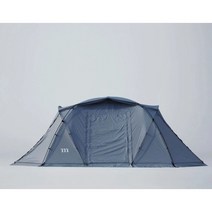 투 룸 텐트 락 그레이 6인 가족 캠핑 텐트 바닥천, 6 천