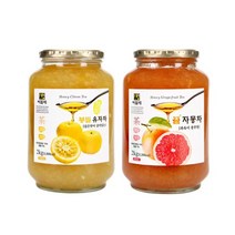 코스트코 씨밀레 봉밀 유자차 2kg + 자몽차 2kg