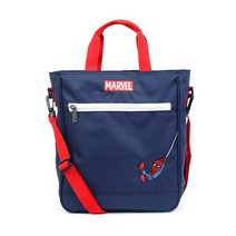마블 스파이더맨 보조가방 탈부착 가능한 어깨끈 크로스백 신발 주머니 학원 학생 실내화 보조 가방 신주머니
