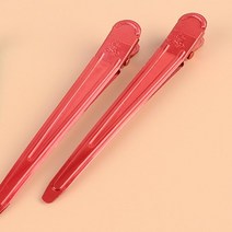 헤어핀 미용집개핀 미용집게 헤어클립 앞머리고정핀 스테인리스 대형 2P