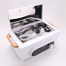 타투 네일 속눈썹 미용 도구 건열 멸균기 UV 고온 기기 가위 집게 핀셋 시술 샵 샬균기, 한개옵션0