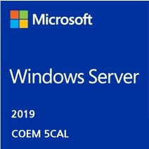 [마이크로소프트] Windows Server 2019 USER CAL [COEM(DSP)/5CAL 추가용/한글]