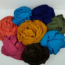 원단대장 폴리에스테르100% 저지 무지 스판 촉감 의류용, 32번컬러(바닷색)