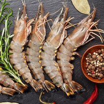 [씨테이블] 블랙타이거 새우 1.3kg 킹 (20마리 특대), 단품