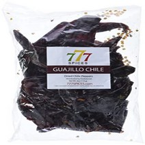 4oz Guajillo Stemless Chile Dried Whole Peppers Chiles Seco Descolados Chili Pods for Authentic Me, 1