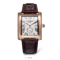 디엔 남성시계 남자시계 가죽 명품 손목시계 직사각 스퀘어