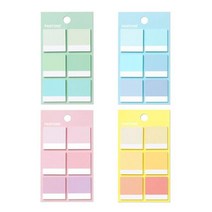 ll0II팬톤 6P 점착마커 비품 사무용메모지 접착식메모지［lI］, 옐로우