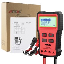 ANCEL-BST100 자동차 배터리 테스터 12V 220Ah 2000CCA 다국어 지원 테스트 도구 크랭크 충전 테스트 BM550 차량용, CHINA, ANCEL BST100