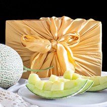 메론 선물세트 2호 (5~6수) 보자기, (5~6수)8kg