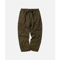 FRIZMWORKS HERRINGBONE WOOL TWO TUCK RELAXED PANTS _ MOSS 그린