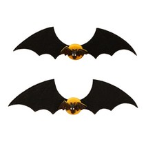 여성용 노벨티 헤어클립 데몬배트 헤어핀 오리털 머리집 Y2K 쿨걸 사이드클립 옆트임 헤어바렛