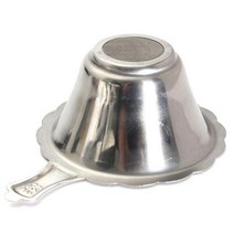 Fine Mesh Tea Strainer Filter Sieve 304 Stainless Steel Tea Strainers Leaf Teapot Spice Filter Reusa, 1PCS