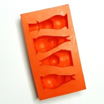 새로핸즈 비누만들기 수제 실리콘 몰드 무민가족 4구, 단품