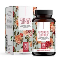 WECHSELWUNDER 독일 참마 뿌리 레드클로버 이소플라본 철분 비타민 90 캡슐