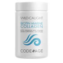 코드에이지 와일드-코트 비오틴 마린 콜라겐 캡슐, 120개입, 1개, 120정