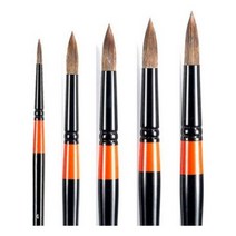 바바라수채화붓 300R 5본조 - 34524, 없음