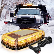 액자 화판 48LED 지붕 상단 스트로브 조명 비상 안전 위험 경고등 12V 자동차 트럭용 깜박이 라이트 바, 02 Type 1