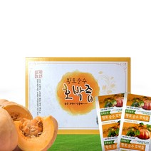 듬뿍농원 잘여문 씨와 껍질까지 맷돌 보양 호박 호박즙 대용량 100포 100ml