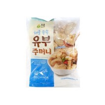 유부주머니(두솔 해물송송 500g) 도시락 소풍 분식재