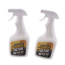 곰팡이 제거제 스프레이 750ml 2개 세탁실 샷시 청소