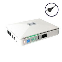 전원 파워 서플라이 EU 플러그 8000Mah 미니 UPS 5V/9V/12V/15V/24V 무정전 전원 공급 장치 Wifi IP 카메라, 한개옵션0