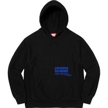 Supreme JUNYA WATANABE COMME des GARÇONS MAN 후드 티셔츠 블랙 XL 맨투맨 후드티
