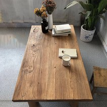 느릅나무 고재 테이블 식탁 상판 원목가구 주문제작 소재, 가로 100cm 세로 60cm 두께 3cm (테이블)