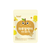 생강 품은 배 말랭이 (하루말랭이 생강 품은 배), 1개, 20g