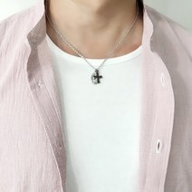 N256 목걸이 십자가팬던트