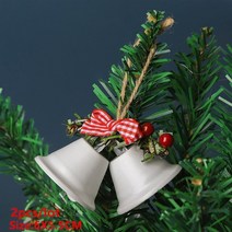 터치 핸드벨 슬레이벨 취미 종소리 음악 치유 교구 디너 파티 징글 장식 홈 공예품 장식품 새해, 2pcs 흰색 벨 보우