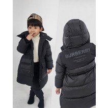 버버리 키즈 22FW 호스페리 프린트 다운 퍼퍼 코트 8053884