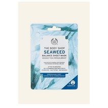 The body shop Seaweed Balance Sheet Mask 더바디샵 해초 벨런스 시트 마스크 0.6 oz 18ml 1팩
