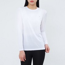 [파라고나] 여성 기능성 스트레치 스판 라운드 긴팔 티셔츠