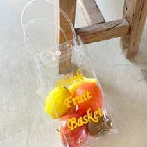 투명 쇼핑백 비닐 선물 쇼핑백 무지 가방 비닐백, 상품선택, 2-PVC투명백-대형