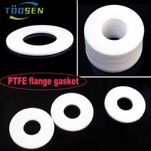 가스켓PTFE 플랜지 가스켓 O-링 압력 게이지 워터 파이프 조인트 플랫 와셔 씰 링 폴리 테트라 플루오로 에, 05 20x30x2mm_01 1Pc