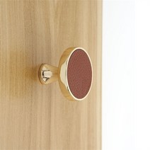 (주)트리 인천가정지사 로베인 원형 가죽 가구손잡이 리폼 화장대 1구손잡이 (7959205)