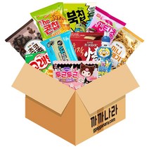 까까나라 과자박스 33P 간식 과자 과자선물세트, 1box, 어린이용 럭키박스(10p)