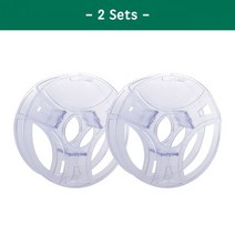 프린트보드 필라멘트 ESUN-3D 재사용 가능한 스풀 리필 1KG PLA PETG 스풀리스 리필용 투명 3D 프린팅 이동식 스풀114431, 2 Set filament Spool_CHINA