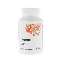 Thorne Research S.A.T. 베지테리안 캡슐, 60정, 6개