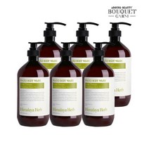 부케가르니 히말라야 허브 나드 레몬민트향 바디워시 900ml x6개, 단일옵션