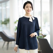 엄마옷 모슬린 리본진주 터틀 블라우스 BL302022마담 미시옷 50대 중년여성의류 60대 엄마옷 빅사이즈 할머니옷 여성옷