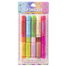 Lip Smacker 오리지널 & 베스트 립밤 파티 백 10세트, O B