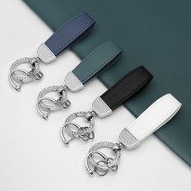 유투카 쌍용 자동차 키케이스 TPU 스마트 키커버 6종색상 렉스턴W 코란도C 스포츠 코란도 투리스모 골드라인 실버라인 키링 전화번호판 차량 악세사리, 추가상품-가죽 스트랩, 실버_아이보리